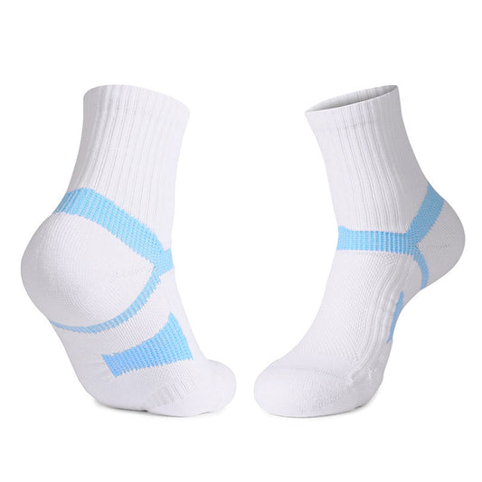 Non-Slip Seamless Reinforced Arch Thickened Athletic Badminton Socks