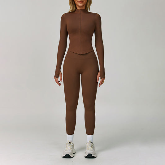 Wholesale Long Sleeve Full Zipper Jacket | Wonderxfans bulk activewear
