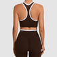 Wholesale U-neck white border sports vest | Wonderxfans bulk activewear