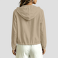 Wholesale Women's Fashion Casual Button Hooded Long Sleeve Shirt – European style fashion casual shirt