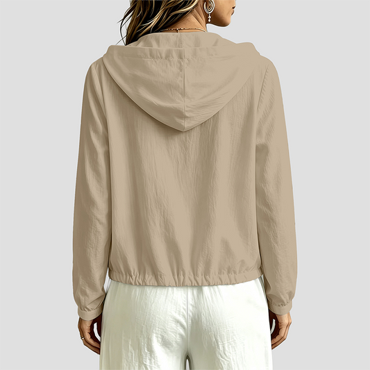 Wholesale Women's Fashion Casual Button Hooded Long Sleeve Shirt – European style fashion casual shirt