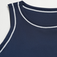 Wholesale Color Block Yoga Halter Vest + Shorts 2-Piece Set