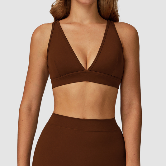 Wholesale Quick drying beautiful back sports running bra