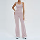 Wholesale Halter tank top + Sports Flared Pants