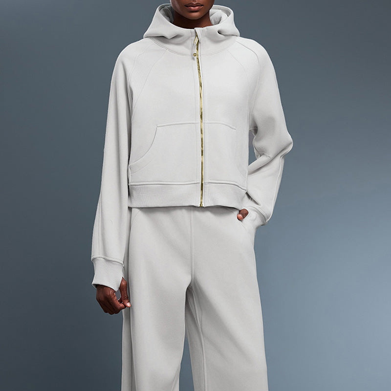 Fleece-Lined Hooded Sweatshirt