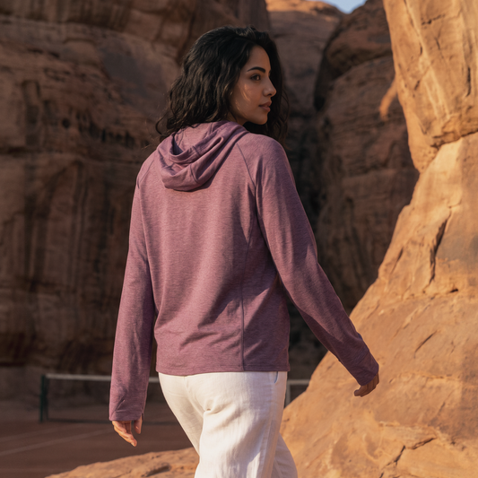Wholesale Lightweight Hooded Running Sweatshirt – Quick-Dry Polyester