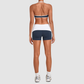 Wholesale Women's Halter Top & Foldover-Waist Yoga Shorts Set