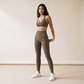Wholesale Tummy Control High-Waist Sports Bra & Leggings  Yoga Set