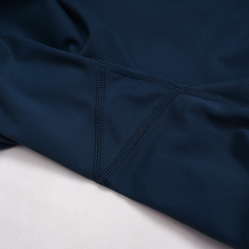 Zippered quick-drying sports jacket+High-waisted wide-leg sweatpants 2-piece set