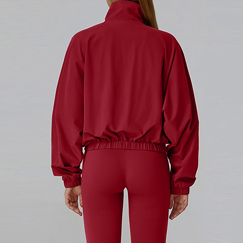 Quick Drying Full Zipper and long sleeve outdoor jacket