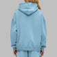 Two-Way Zip Fleece Hoodie