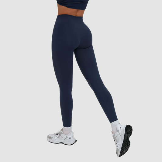 Wholesale solid color high-waisted leggings | Wonderxfans bulk activewear