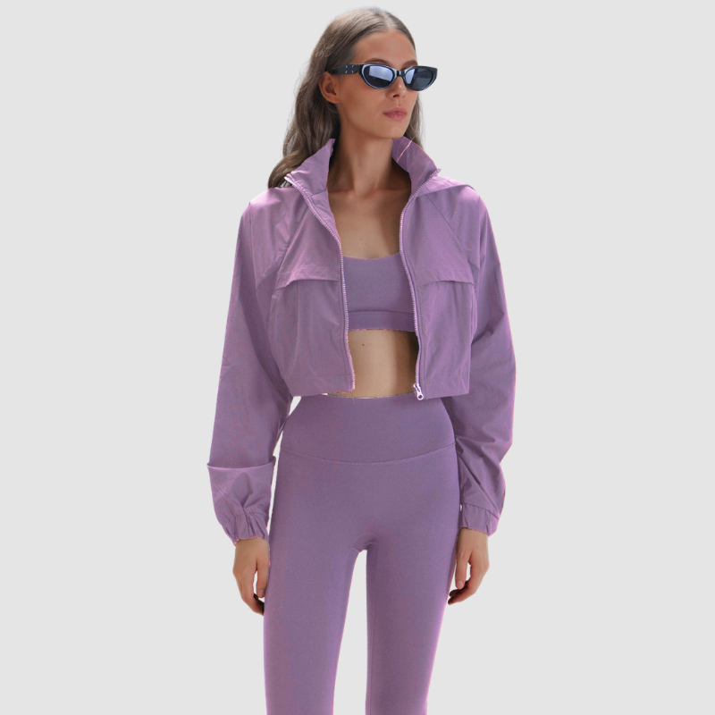 Wholesale loose casual athletic jacket | Wonderxfans bulk activewear