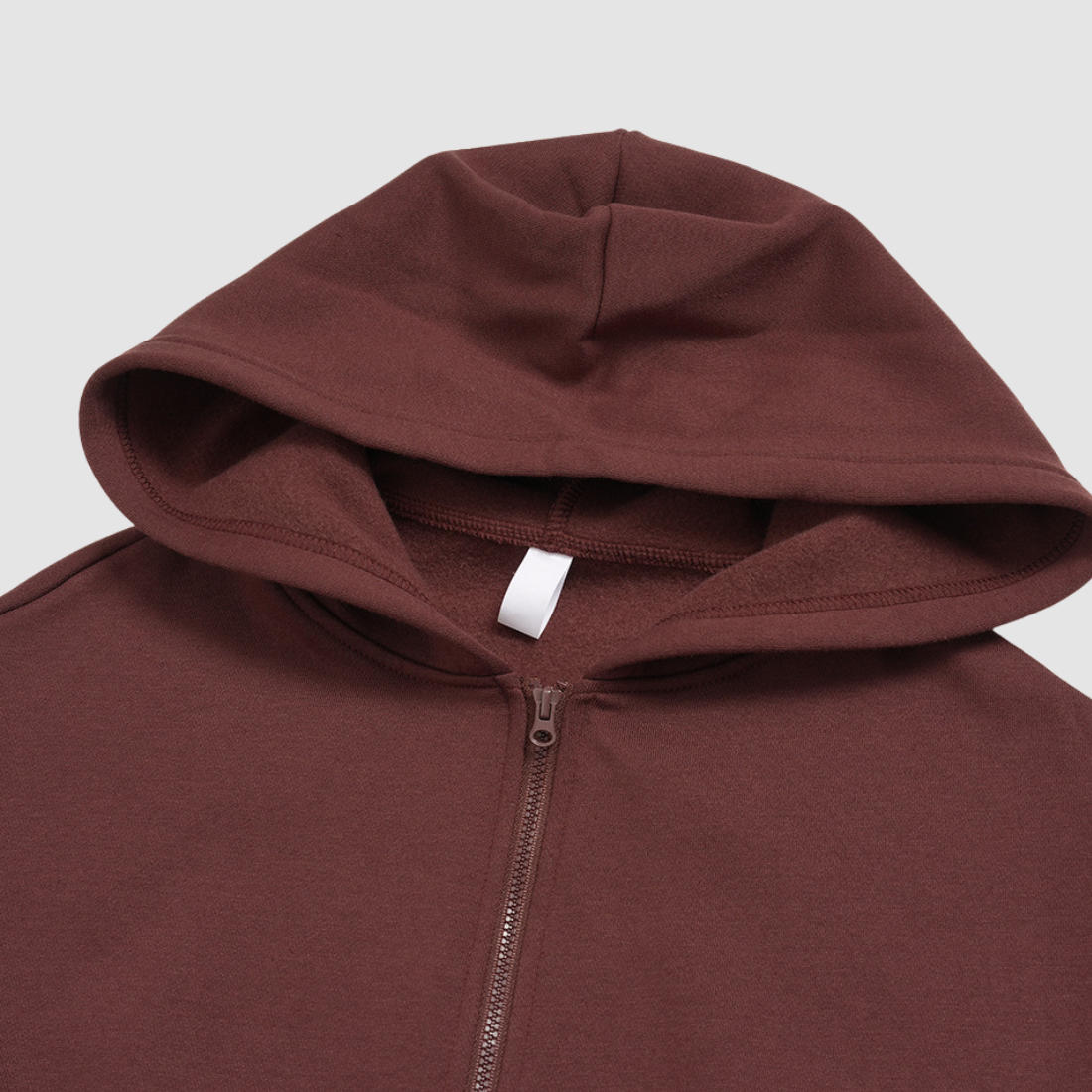 Wholesale Women's Zip Up Hoodie – Cropped Fleece-Lined Sport Jacket