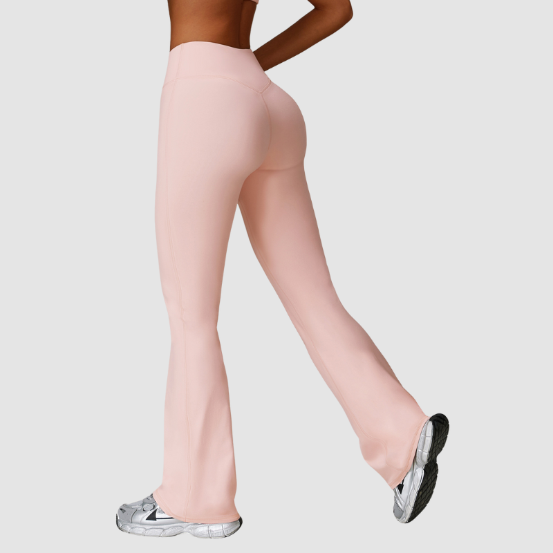 Wholesale High Waisted Flare Yoga Pants