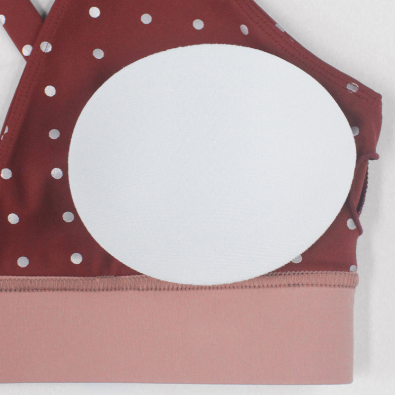 Wholesale printed polka dot bra + leggings