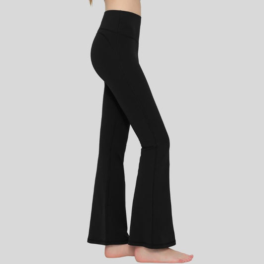 Wholesale Fleece-lined and thickened flared pants | Wonderxfans bulk activewear