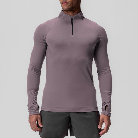 Wholesale Men's quick drying half zipper | Wonderxfans bulk activewear