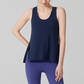 Wholesale Lyocell-Blend Breathable Sleeveless Sports Tank Top – Relaxed Fit Yoga Vest