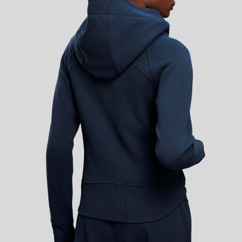 Hooded Zip-Up Fleece Jacket