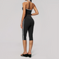 Wholesale Women's Cream-Feel Fleece Sleeveless Vest & High waisted cropped pants Set