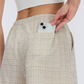 Wholesale plaid quick-drying running training shorts