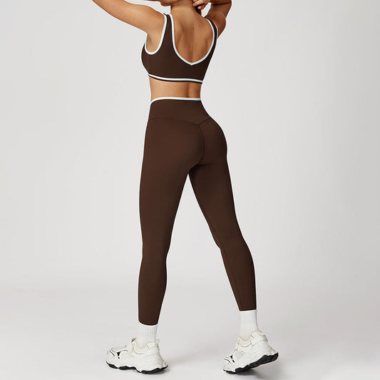 Wholesale Ultra-Soft Contrasting Color Sports Bra | Wonderxfans bulk activewear