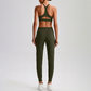 Wholesale Naked-Feel Open-Back Sports Bra & High-Waist Jogger Pants Set – Sculpting Yoga 2-Piece