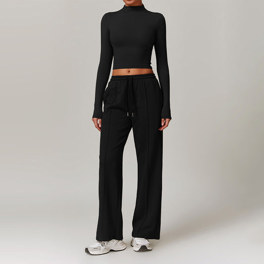 Wholesale Quick-Dry Long Sleeve Top + | Wonderxfans bulk activewear