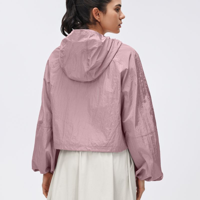 Wholesale Hooded Outdoor Fitness Jacket