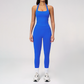 Wholesale Seamless Racerback Tank Top & High-Waist Leggings Set – Quick-Dry Yoga 2-Piece