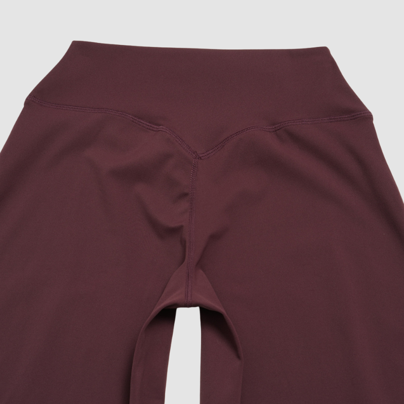 Wholesale Women's High-Waist Brushed Cropped Yoga Pants – Loose Wide-Leg Mid-Length Fitness Pants