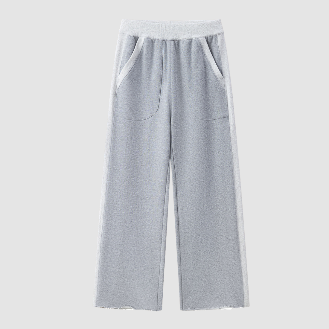 Wholesale Unisex Contrast Hoodie Sweatpants Sets
