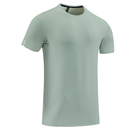 Wholesale Men's breathable training short-sleeved top | Wonderxfans bulk activewear