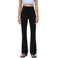 Wholesale High-Waisted Drawstring Flared Pants | Wonderxfans bulk activewear