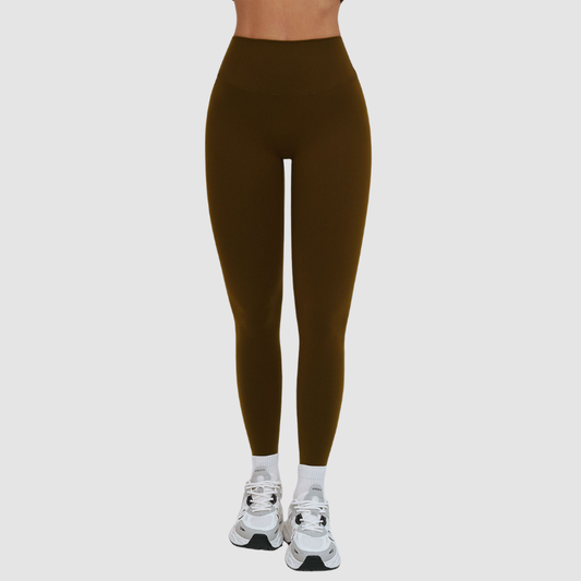 Wholesale solid color high-waisted leggings | Wonderxfans bulk activewear