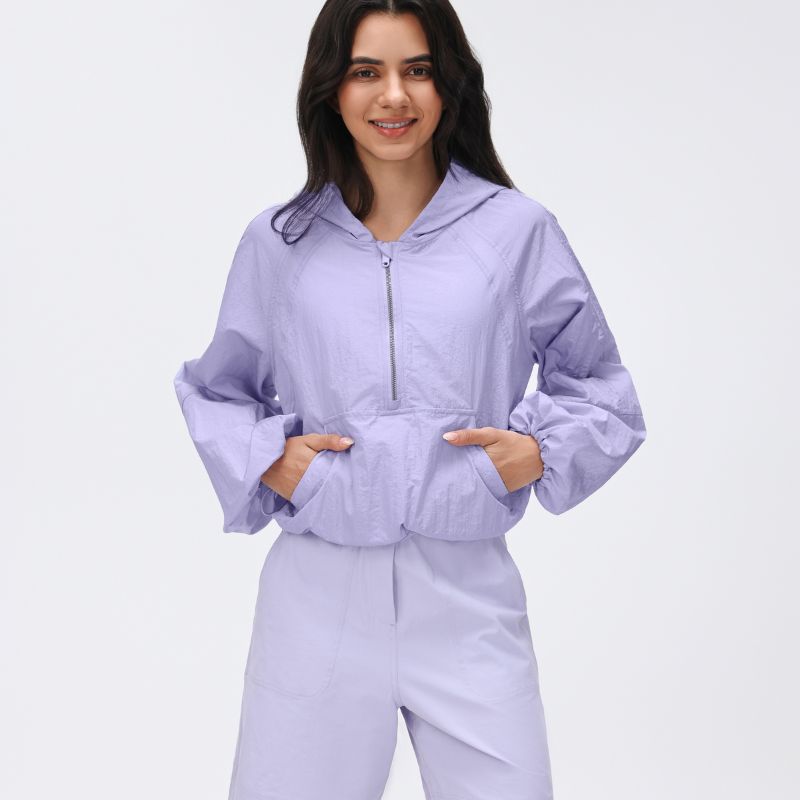 Wholesale Hooded Outdoor Fitness Jacket