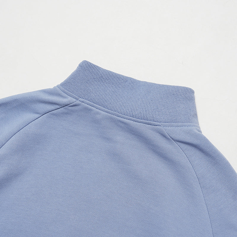 Stand collar warm sports short jacket