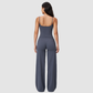 Wholesale Women's Brushed Sports vest+Loose sweatpants 2-piece set