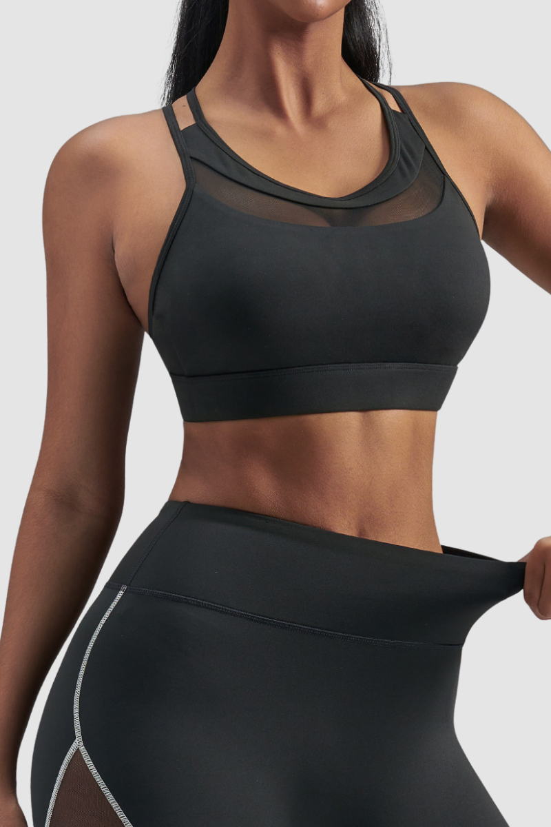 Wholesale thin strap yoga sports bra