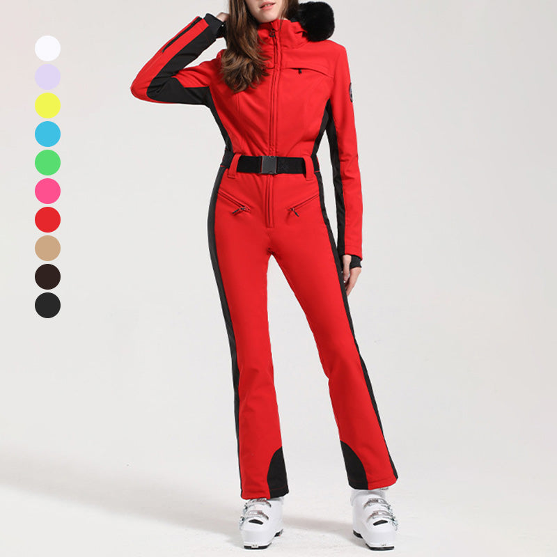 Women's Warm and Waterproof Ski Jumpsuit