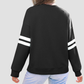 Wholesale Contrast Color Pullover Sweatshirt – Loose Casual Knitted Top