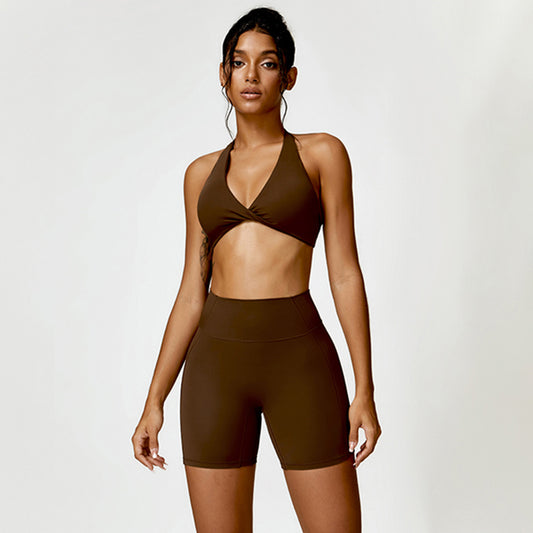 Wholesale Quick-drying halterneck bra & sports | Wonderxfans bulk activewear