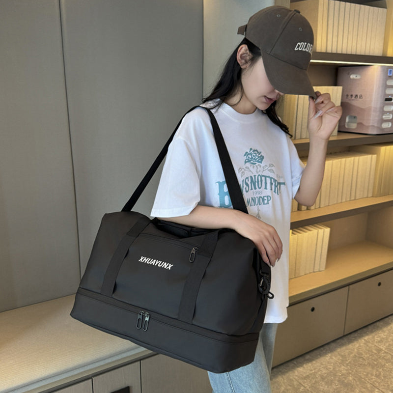 Large-capacity Dry-wet Separated Convertible GYM Duffel Bag