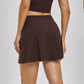 Wholesale A-line anti exposure fake two piece yoga skirt