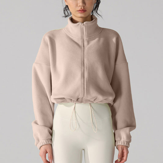 Wholesale Fleece Stand Collar And Full | Wonderxfans bulk activewear