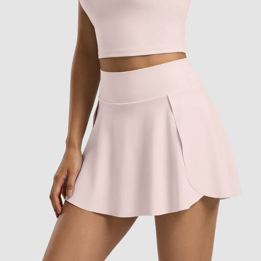 Wholesale anti-exposure fake two piece yoga | Wonderxfans bulk activewear