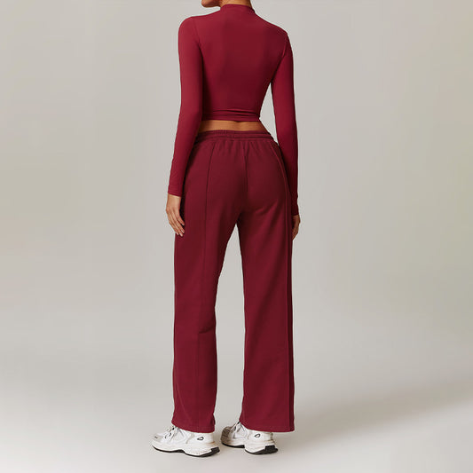 Wholesale Quick-Dry Long Sleeve Top + | Wonderxfans bulk activewear