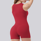 Seamless sports outdoor yoga bodysuit