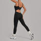 Wholesale Women's Sleeveless Crop Top Back Zip Yoga Bodysuit
